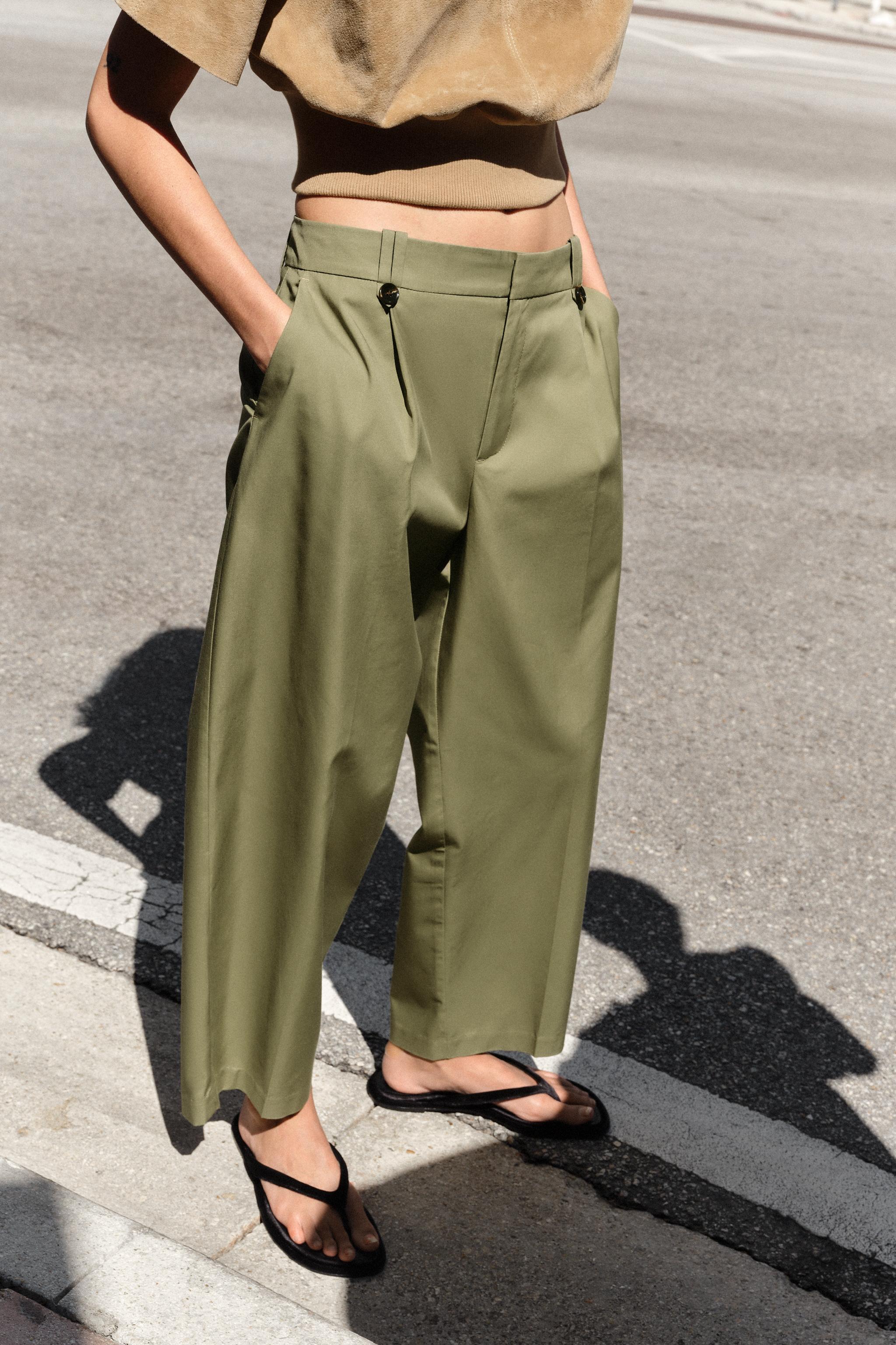 STRAIGHT LEG CHINO PANTS